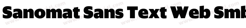 Sanomat Sans Text Web Smbd字体转换